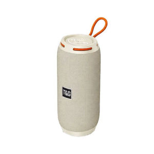 Enceinte colonne sans fil Bluetooth TG1117, portable, avec crochet, caisson de basses, TWS, en tissu, étanche IPX4, radio FM, Bluetooth, USB, idéale pour l'extérieur, cadeau. - Product Image 1