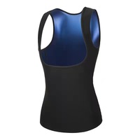Moldeador de cuerpo de cintura de neopreno para mujer, traje de Sauna con revestimiento de sudor caliente para Yoga y chaleco adelgazante para quemar grasa