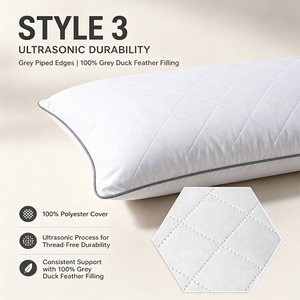 <span class=keywords><strong>Cuscino</strong></span> per il Collo Moderno ed Ecologico 30x50/50x50/50x70/45x45cm, 50% <span class=keywords><strong>Piuma</strong></span> d'<span class=keywords><strong>Oca</strong></span> 50% Imbottitura in Poliestere, Rivestimento 100% Cotone - Product Image 4