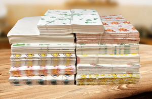 Papier d'emballage pour hamburgers personnalisé avec logo et taille imprimés, qualité alimentaire, enduit de cire, avec revêtement PE et matériau en pâte de bois - Product Image 6