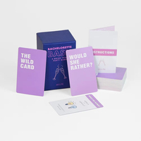 Cartes à jouer avec impression personnalisée, papier avec logo étanche, cartes de poker magiques de casino pour adultes, cartes à jouer avec boîtes