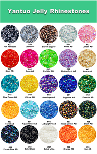 Cuentas de Diamantes de Imitación, Paquete a Granel, Parte Posterior Plana, Resina Ss20, Gelatina, No Fijación en Caliente, Fábrica Yantuo, Venta Al por Mayor, Colores <span class=keywords><strong>AB</strong></span>, 5mm, 12, <span class=keywords><strong>1</strong></span> Bolsas - Product Image 6