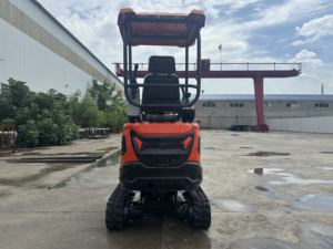 ENVÍO GRATUITO Mini Excavadora de 1.2 Toneladas, Excavadora Agrícola, Mini Excavadora de Orugas de 1 Tonelada y 2 Toneladas, Mini Excavadora Pequeña con Pulgar Hidráulico - Product Image 5