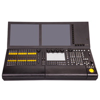Console de contrôle DJ professionnelle pour scène avec 256 univers DMX, Flight Case pour l'éclairage de scène et de concert