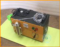 Machine à polir le plexiglas et l'acrylique, petite et économique, avec moteur, roulement, boîte de vitesses, 4 réglages de vitesse, haute sécurité, 0,6 kW