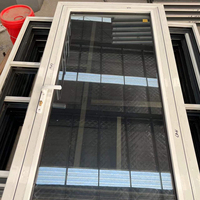 Portes en PVC à double vitrage étanches en PVC/UPVC avec verre réfléchissant pour la maison