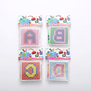 ชุดลูกปัดเพอร์เลอร์หลากสีขนาด 5 มม. ของเล่น DIY เสริมพัฒนาการเด็ก ลูกปัดฮามาเพอร์เลอร์ ช่วยพัฒนาสติปัญญา ผลิตจากวัสดุ PE - Product Image 6