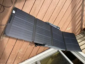 เครื่องกำเนิดไฟฟ้าพลังงานแสงอาทิตย์ ECO Flow Solar 400W 220W 160W แบบพับได้ พกพาสะดวก สำหรับใช้ในบ้าน ตั้งแคมป์กลางแจ้ง - Product Image 1