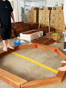 <span class=keywords><strong>Bac</strong></span> à <span class=keywords><strong>sable</strong></span> en bois pour enfants avec banquette pour enfants - Product Image 4