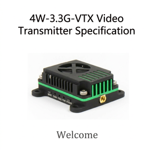 Transmisor de Imagen FPV de 5.8GHz y 48 Canales, 3W 4W 5W 10W, Potencia Ajustable, Señal Estable para Drones de Carreras de Largo Alcance y Freestyle - Product Image 6