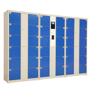 Casier intelligent ORPHEUS en métal à 12 portes, électronique, durable, certifié CE, pour le stockage de bagages et de colis, casier de vestiaire en libre-service
