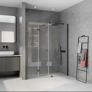 Cabina doccia scorrevole per piccoli messaggi di vapore quadrati in vetro popolare di Design di moda