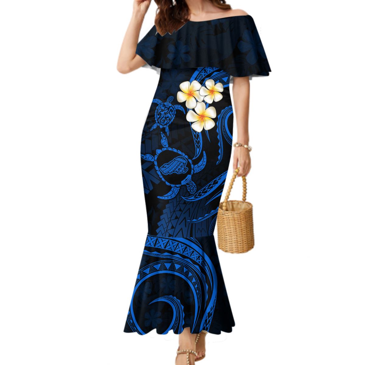 open lace back dress Women's Hawaiian A-Line Short Dress with Back Cutout Hibiscus & Birds of Paradise Black / S