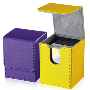 Torson – Boîte de rangement durable et écologique pour jeux de société Magic: The Gathering et Yu-Gi-Oh! avec coins carrés, personnalisable et dorure à chaud, capacité 80 cartes - Product Image 1