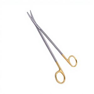 Ciseaux de dissection Nelson Metzenbaum de haute qualité, en acier inoxydable, pour usage hospitalier, certifiés CE, vente en gros BISONS. - Product Image 1