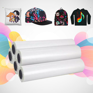 ม้วนฟิล์ม PET สำหรับเครื่องพิมพ์แบบลอกด้วยความร้อนพิมพ์ลายสองด้าน75ไมครอน30 33 60ซม. 60ซม. 60ซม. 60ซม. * 100ม. - Product Image 1