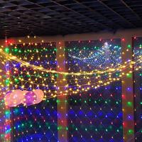 YN Amélioré Panneaux Solaires Net Lights, 5FT * 5FT 96 Leds 8 Modes Étanche Résille Lumières pour Arbre De Noël Buissons Décor De Jardin