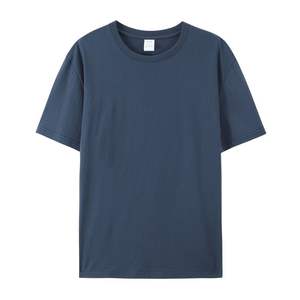 T-shirt moderne et à la mode en coton de luxe Marque personnalisée avec logo de qualité Motif solide Meilleurs vêtements lourds à vendre - Product Image 6