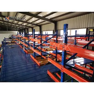 Factory Price Cantilever Material Rack Heavy Duty Cantilever Racks Warehouse Cantilever Racking For Rebar Storage