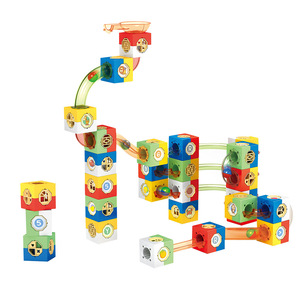 New 196pcs Juguetes Stem <b>Toys</b> Colorful Pipe Ball Bearings Blocks <b>Cube</b> Building Blocks for Children Toddlers - Product Image 1