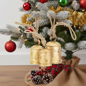 Juego de Campanas Rústicas Vintage para Árboles de Navidad - Product Image 3
