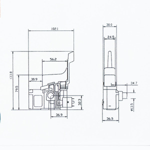 <b>Hand</b> <b>Drill</b> Switch Component Ak6 4a 250v 5e4 Electric Tool Accessory - Product Image 1