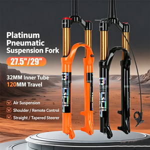 <span class=keywords><strong>Fourche</strong></span> avant de vélo de montagne à suspension pneumatique 27,5 29 <span class=keywords><strong>pouces</strong></span> avec système de déverrouillage rapide Platinum Pneumatique 29er Downhill Mtb <span class=keywords><strong>Dh</strong></span> Forks - Product Image 2