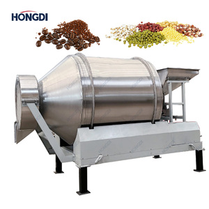 Máquina aromatizadora de té comercial Mezclador de tambor de acero inoxidable de 200kg con calefacción - Product Image 2