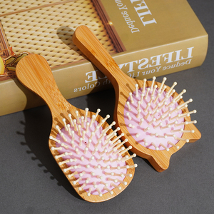 Peine de Masaje de Bambú Natural <span class=keywords><strong>Cepillo</strong></span> de <span class=keywords><strong>Madera</strong></span> para el Pelo Peine para Definir Rizos y Alisar Masajeador de Cuero Cabelludo de <span class=keywords><strong>Madera</strong></span> Mini Peine de Bolsillo - Product Image 5
