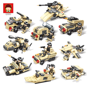 प्रौद्योगिकी सैन्य टैंक लड़ाकू प्लास्टिक खिलौने बिल्डिंग ब्लॉक ने शैक्षिक बच्चों को उपहार खिलौना - Product Image 2