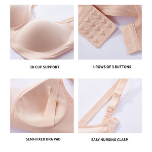 <span class=keywords><strong>Sujetador</strong></span> de <span class=keywords><strong>lactancia</strong></span> <span class=keywords><strong>sin</strong></span> alambre Bralette de <span class=keywords><strong>lactancia</strong></span> Mujeres embarazadas Maternidad Embarazo <span class=keywords><strong>Lactancia</strong></span> <span class=keywords><strong>Sujetador</strong></span> para <span class=keywords><strong>dormir</strong></span> - Product Image 6