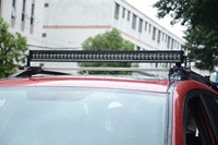 Levo accessoires de voiture 12-60v barre lumineuse 42 pouces barre lumineuse de toit avec feux de croisement 320w barre lumineuse à une rangée