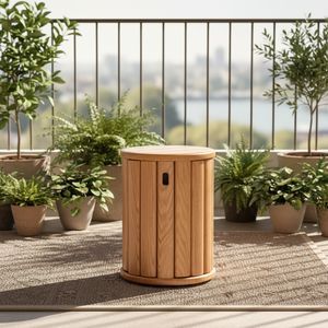 Modernes Design 4-in-1 Stapelbare Massivholz-Hocker Ottoman-Set Multifunktionale Schlafzimmer-Klappmöbel für Lager- und Hotelnutzung - Product Image 2