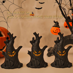 Lampada in Plastica 3D LED a Forma di Albero Spettrale per Halloween, Portatile, Miniatura, Paesaggio in Miniatura, Prezzo di Fabbrica, Novità 2026 - Product Image 3