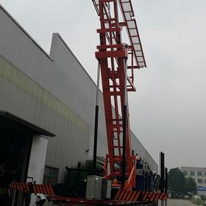 Plataforma Elevadora Hidráulica Montada en Camión, 15 T de Carga, Motor Eléctrico Híbrido para Mantenimiento de Techos de Edificios, OEM - Product Image 3