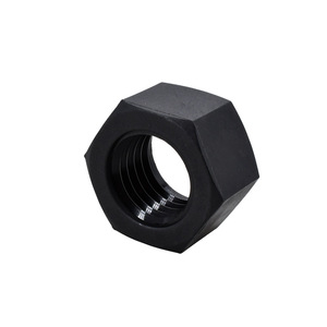 Tuerca Hexagonal Xin Honghuida M2, Acabado en Óxido Negro, DIN 934-1987, Nivel 4.8 - Product Image 1