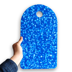 Hiện đại tùy chỉnh nhà bếp Non-Slip HDPE cắt Board đầy màu sắc nhựa tự nhiên <span class=keywords><strong>PE</strong></span> cắt khối - Product Image 5