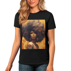 Individuelles Hemd Damen personalisiertes T-Shirt Ihr Bild hinzufügen Text hinzufügen Foto Front-/Rückseite Druck Baumwoll-T-Shirts für Damen Herren Sommer - Product Image 3