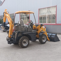 Chargeuse-pelleteuse chinoise bon marché avec prix compacte 4x4 dans la catégorie des mini-chargeuses-pelleteuses à vendre Mini tracteur chargeuse-pelleteuse