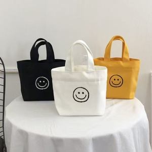 Customizable <b>Mini</b> Reusable Gift Canvas Cotton Women Shopping <b>Tote</b> <b>Bag</b> Eco Friendly Supermarket Cute Handbag - Product Image 2