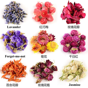 Pendientes de flores secas Must-Grab, velas de flores secas, flores secas para hacer velas - Product Image 5