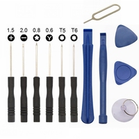 Kit de réparation Smartphone démontage cellule tournevis de précision outil 7 8 9 10 11 en 1 ensemble outils pour iphone Samsung Blackberry