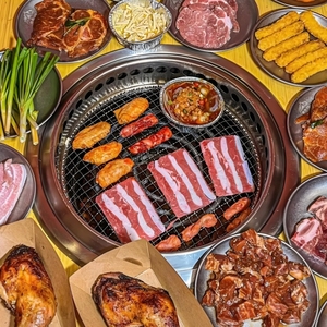 Fabrika doğrudan tek kullanımlık japon barbekü örgü Metal dairesel barbekü örgü açık mutfak kullanımı için - Product Image 5
