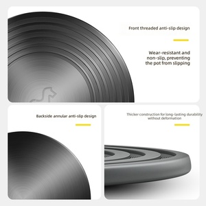 Plateau <span class=keywords><strong>de</strong></span> dégivrage en alliage d'aluminium réutilisable et écologique, diffuseur <span class=keywords><strong>de</strong></span> chaleur pour cuisinière à <span class=keywords><strong>gaz</strong></span>, protection pour ustensiles <span class=keywords><strong>de</strong></span> cuisine - Product Image 4