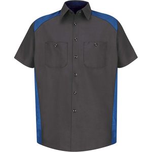 Chemise de sport automobile à manches courtes pour hommes grandes tailles personnalisée par VF Imagewear Modèle SP28BT - Product Image 1