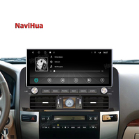NAVUHUA 12.3 pouces lecteur vidéo multimédia écran tactile Android 10 autoradio pour Toyota Land Cruiser Prado 150 Prado 2018 - 2020
