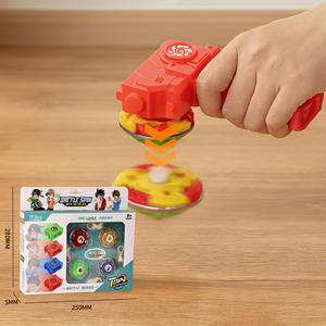 Nouveau style Frenzy Battle Soul Spinning Big Free-for-All, jouet sonore en plastique pour ensemble de cordes à tirer double face, 0-24 mois, garçons - Product Image 2