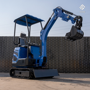 激安販売中 1.2トン ミニショベル EPAエンジン搭載 小型掘削機 家庭菜園・農場用 クローラーマイクロショベル - Product Image 1