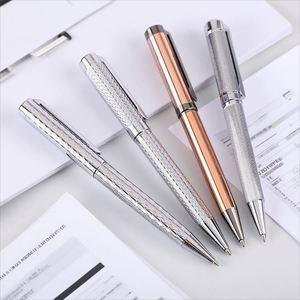 Light Luxury Stainless Steel Metal Ballpoint <b>Pen</b> 0.7mm LOGO Customizable Business Signature <b>Pen</b> for Weddings and Business Custom - Product Image 5