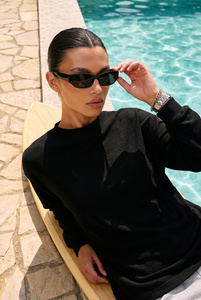 Maglione a Collo Alto <span class=keywords><strong>da</strong></span> Uomo in Filato Crema Effetto Ghiaccio, Lavorazione a Maglia Solida, Stile High Street, Realizzato in Acrilico/Poliestere/Spandex - Product Image 2